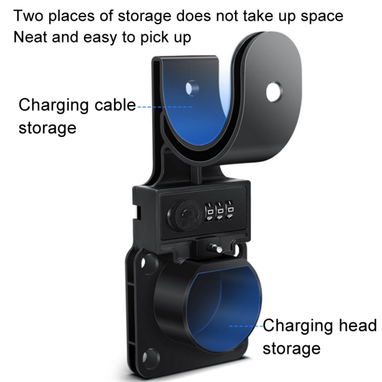For Tesla Charging Pile Anti-Theft Protection Rack, Style: With Password - Special Car Holders by buy2fix | Online Shopping UK | buy2fix