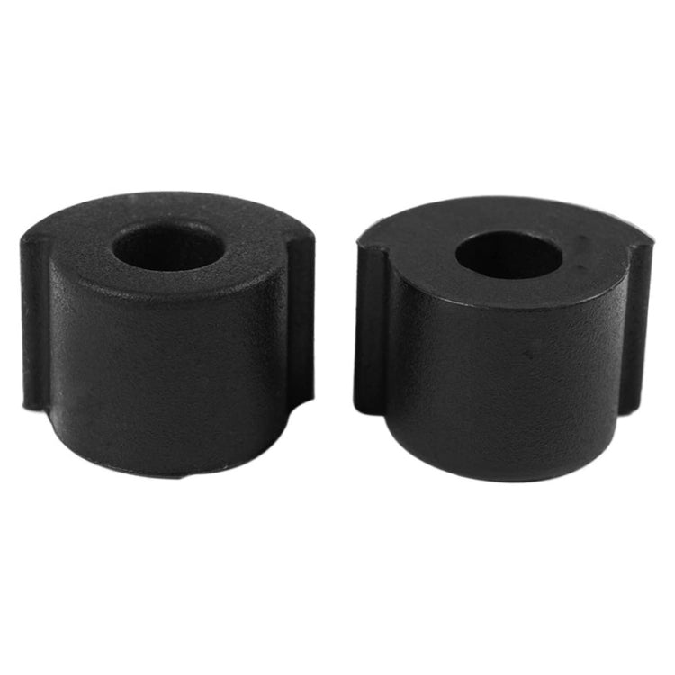 2 PCS For Ninebot ES2 Scooter Folding Parts Silicone Shock Pad(Black) - Accessories & Parts by buy2fix | Online Shopping UK | buy2fix