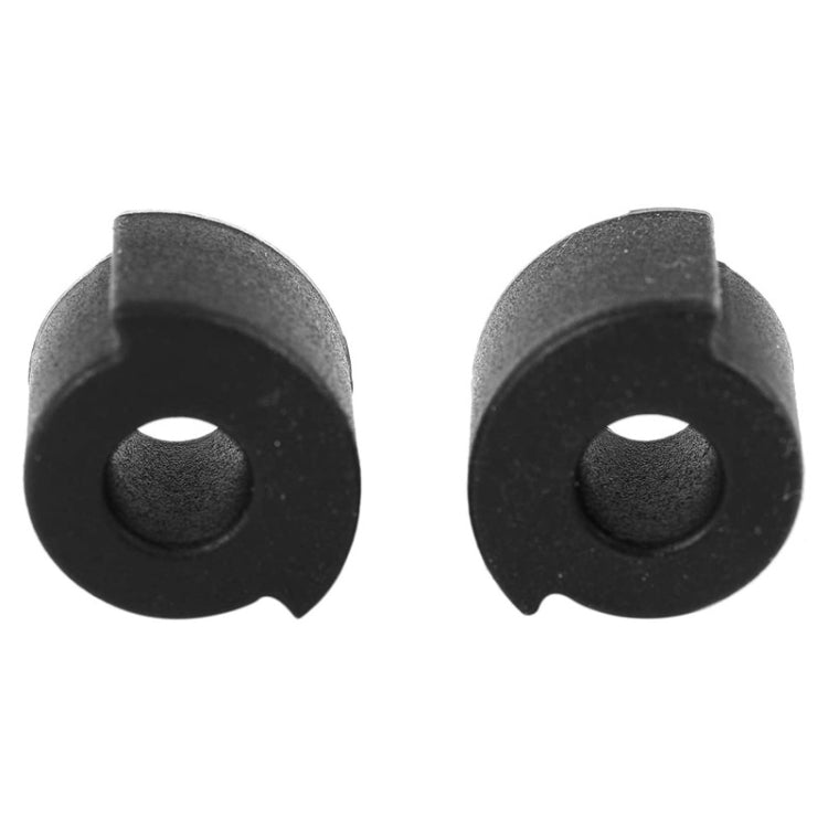 2 PCS For Ninebot ES2 Scooter Folding Parts Silicone Shock Pad(Black) - Accessories & Parts by buy2fix | Online Shopping UK | buy2fix