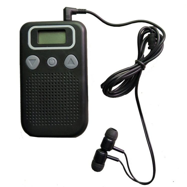 19A Hearing Aids Sound Amplifier Battery Powered In Ear Hearing Enhancement Device(Black) - Hearing Aids by buy2fix | Online Shopping UK | buy2fix