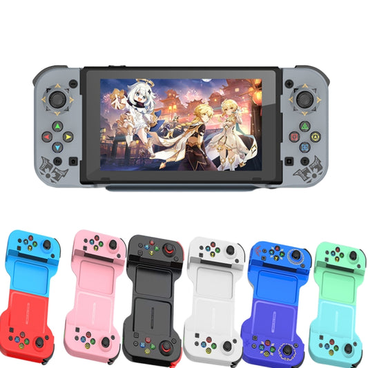 D5 Wireless Bluetooth Game Controller Joystick For IOS/Android For SWITCH/PS3/PS4(White) by buy2fix