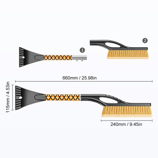 ST-3910 SUITU Removable Snowproof Shovel Sweeping Snow Brush by SUITU