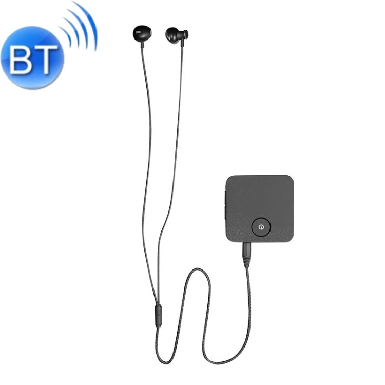 U20 Lavalier Bluetooth Sound Collector Smart Auxiliary Bluetooth Headset(Black) - Hearing Aids by buy2fix | Online Shopping UK | buy2fix