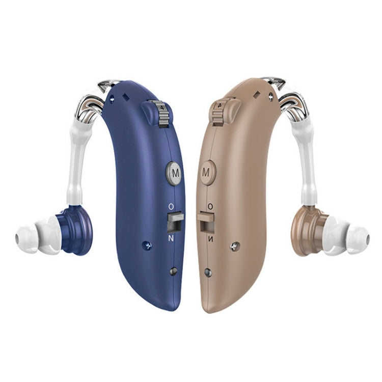 GM-105 Smart Noise Cancelling Ear-hook Rechargeable Elderly Hearing Aids, Spec: US Pulg(Skin Color) - Hearing Aids by buy2fix | Online Shopping UK | buy2fix