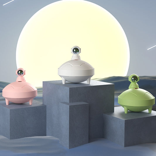 Astronaut Astronaut Humidifier Home Air Sprayer Sunset Lights(Light Green) by buy2fix