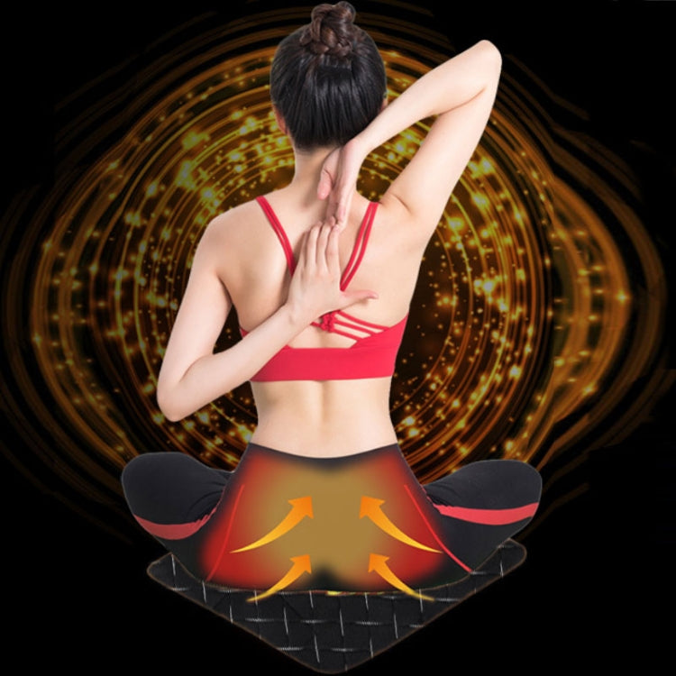 USB Charging Intelligent Thermostatic Heating Cushion(Black) by buy2fix