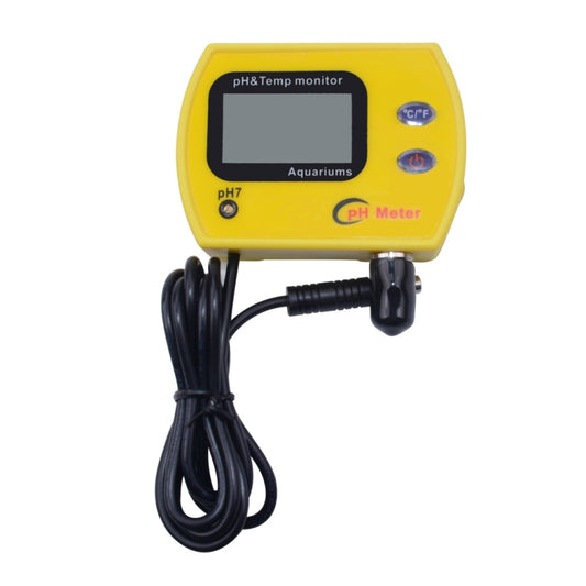PH Tester Durable Acid Meter Swimming Pool Temperature Monitor With Backlight, Plug Type: US Plug - PH & Moisture Meter by buy2fix | Online Shopping UK | buy2fix