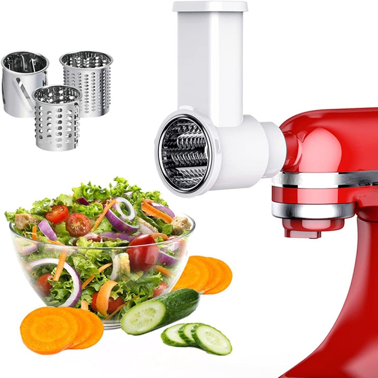 For KitchenAid 4.5QT/5QT Vertical Mixer Kitchen Vegetable Slicer and Grater(KA-006) - Food Disposer Parts by buy2fix | Online Shopping UK | buy2fix