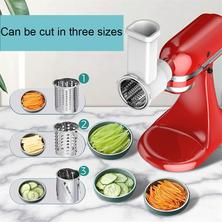 For KitchenAid 4.5QT/5QT Vertical Mixer Kitchen Vegetable Slicer and Grater(KA-006) - Food Disposer Parts by buy2fix | Online Shopping UK | buy2fix