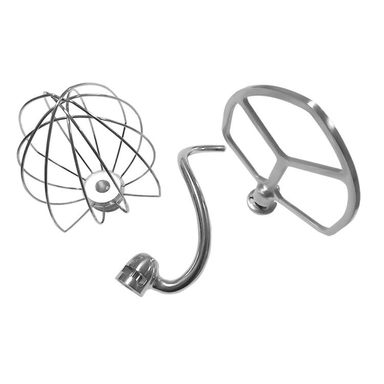 For KitchenAid Stand Mixer 6QT Dough Hook Stainless Steel Accessories - Food Disposer Parts by buy2fix | Online Shopping UK | buy2fix