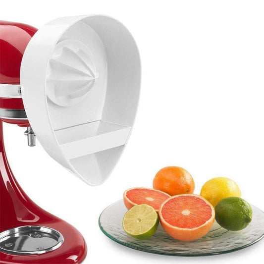 4-Piece Citrus Juicer Attachment Set for KitchenAid Stand Mixers Includes Reamer, Pulp Filter Basket & Base by buy2fix