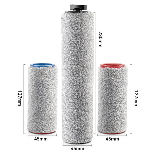 For Roborock U10 3 In 1 Sweeping Robot Roller Brush Accessories by buy2fix