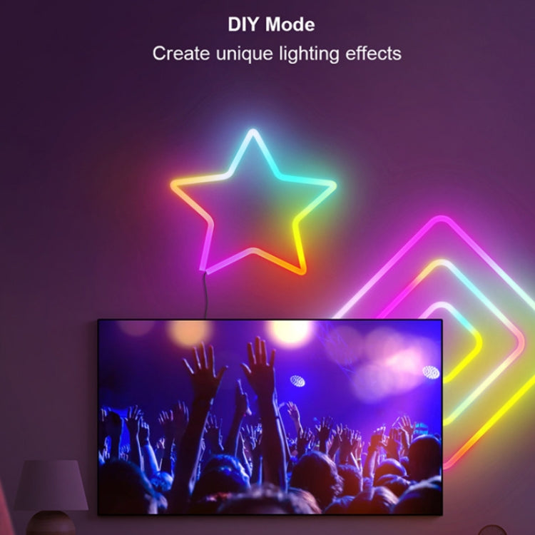 3m USB Illusion Music Neon 16 Million Color DIY Light Strip, Specification: Graffiti WiFi - Casing Waterproof Light by buy2fix | Online Shopping UK | buy2fix