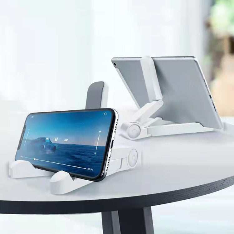 54356 Multifunctional Desktop Universal Foldable Triangular Phone Holder(Black) by buy2fix