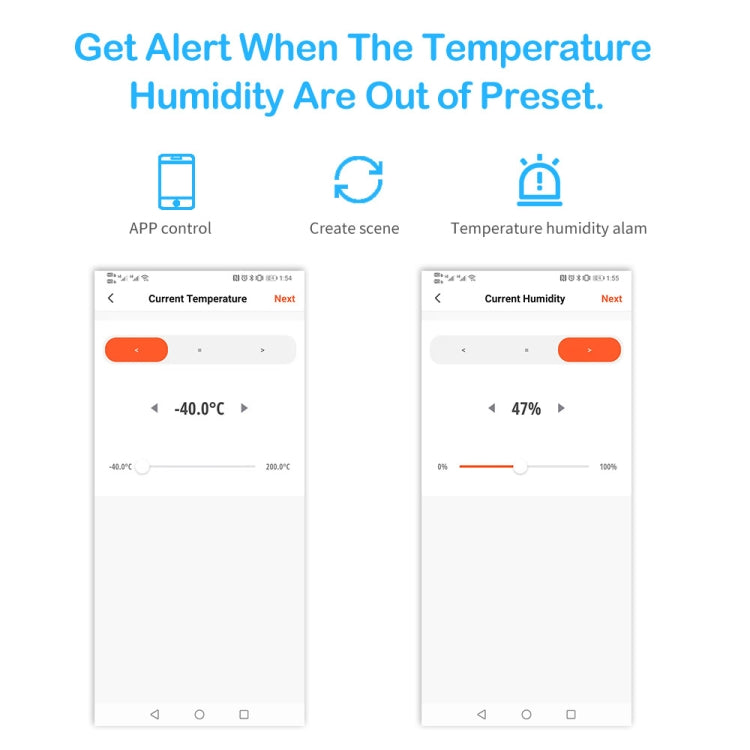 Wifi Temperature And Humidity Meter Sensor Equipment Smart Home Graffiti APP Temperature And Humidity Sensor(Black) - Smart Switch by buy2fix | Online Shopping UK | buy2fix