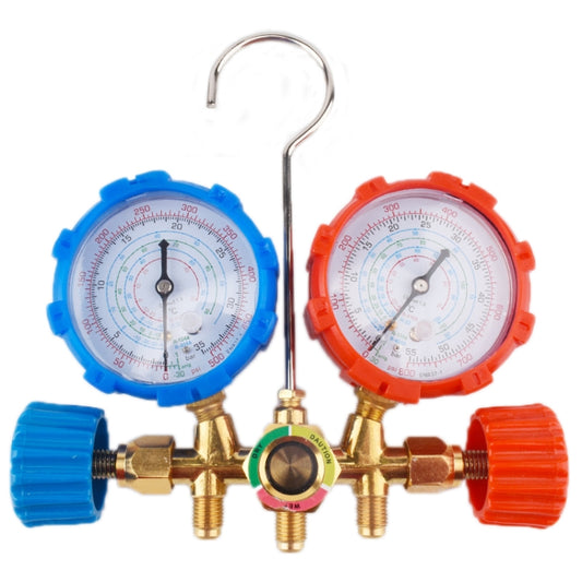 Car Air Conditioning Refrigeration Fluoridation Double Meter Valve(C) - Electronic Test by buy2fix | Online Shopping UK | buy2fix