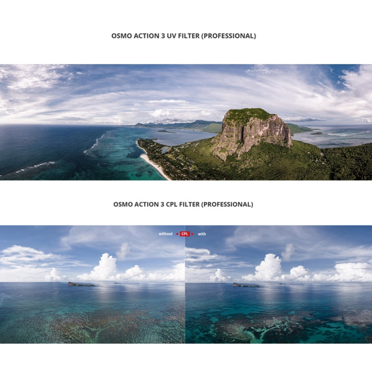 PGYTECH For DJI OSMO Action 3 Filter Camera Lens Pro Version,Spec: NDPL 8/16/32/64 by PGYTECH