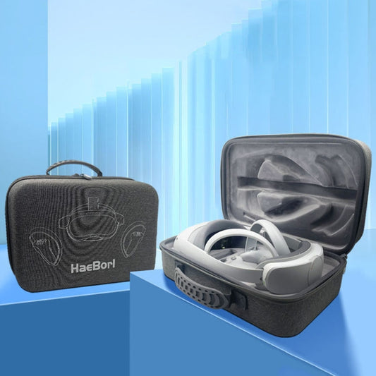 For Pico 4 HBV-494 EVA Anti-shock and Drop-proof VR Glasses Storage Bag(Grey) - VR Accessories by buy2fix | Online Shopping UK | buy2fix