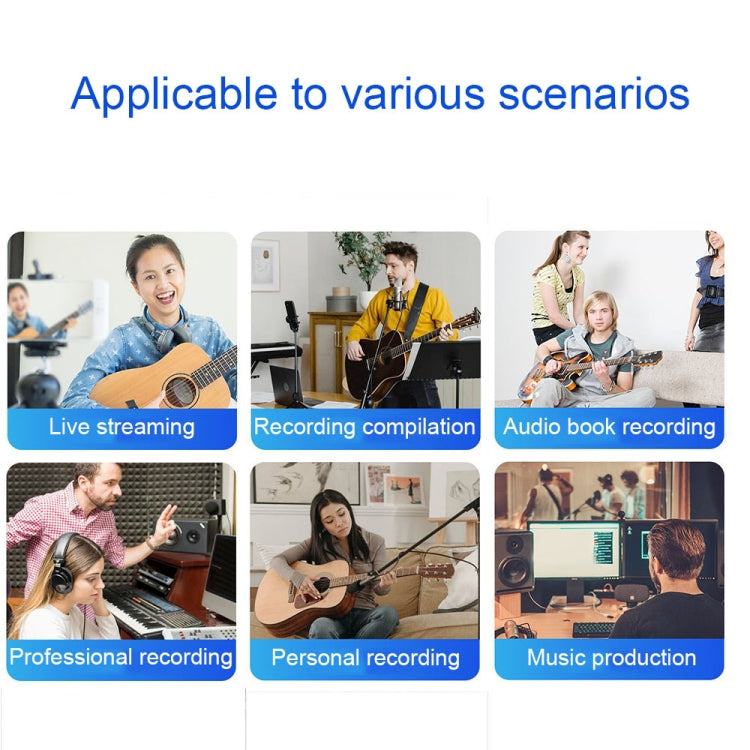 SK-1 USB Computer Driver-free Recording Sound Card Instrument Arranger Mixer by buy2fix