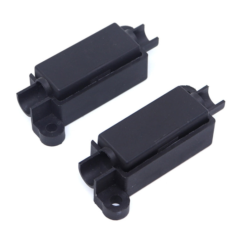 10pcs 100A Small Fork Bolt Fuse Block Car Air Conditioning All The Way Fuse Box Fuse Holder(Black) - Fuse by buy2fix | Online Shopping UK | buy2fix