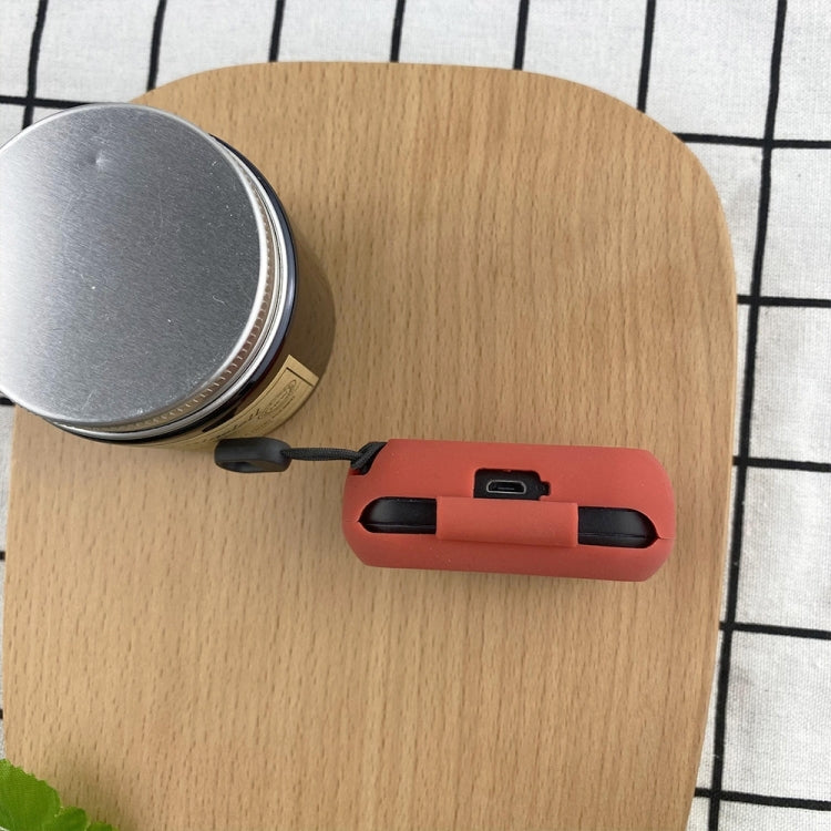For Skull Candy Dime G52 Bluetooth Earphones Anti-drop Silicone Protective Case(Red) - Other Earphone Case by buy2fix | Online Shopping UK | buy2fix