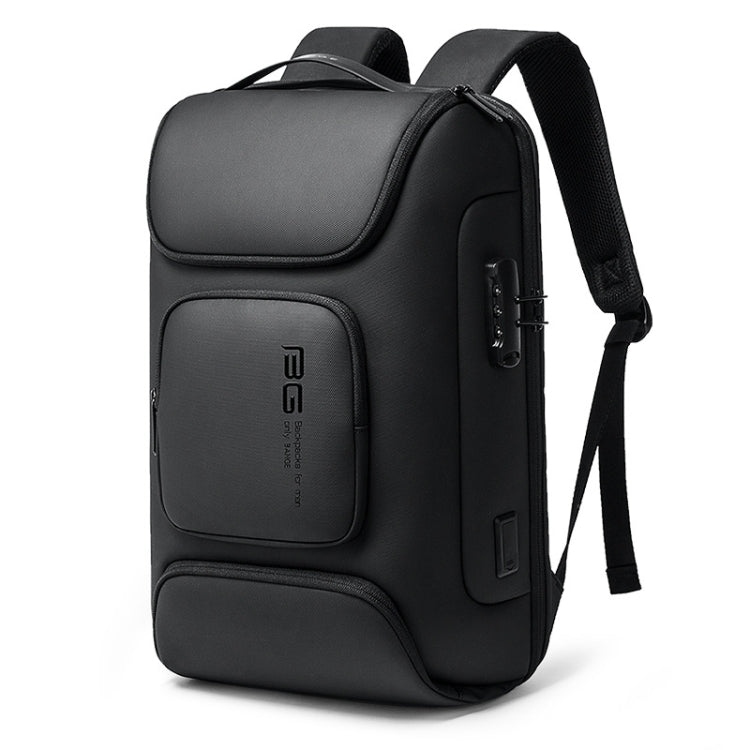 BANGE BG-7216plus Antitheft Waterproof Travel Men Backpack 15.6 Inch Laptop Bag(Black) - Backpack by BANGE | Online Shopping UK | buy2fix