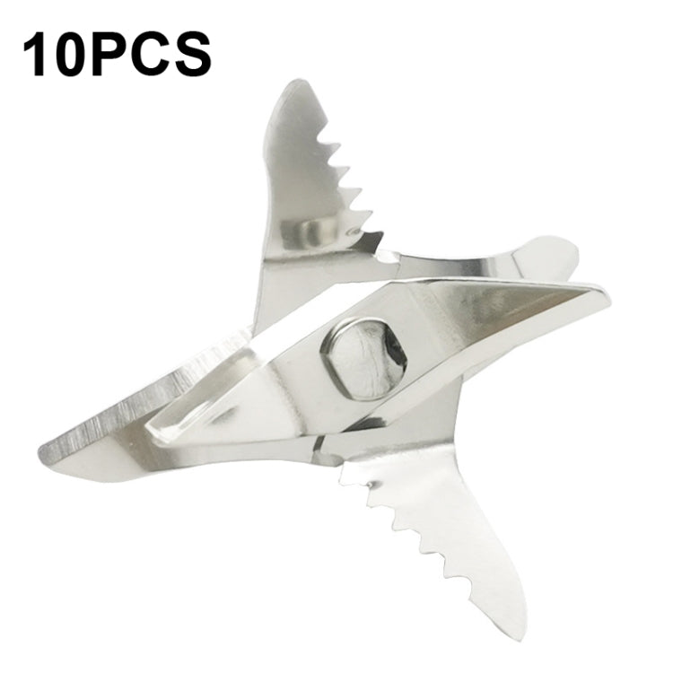 10 PCS CA-AD540 Portable Electric Juice Cup Six-blade Teeth Blade - Juicer Parts by buy2fix | Online Shopping UK | buy2fix