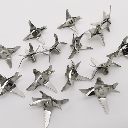 10 PCS CA-AD540 Portable Electric Juice Cup Six-blade Teeth Blade - Juicer Parts by buy2fix | Online Shopping UK | buy2fix