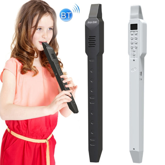 Mini Digital Electronic Saxophone Wind Instrument for Imitation of Various Musical Instrument Sounds(White English) by buy2fix