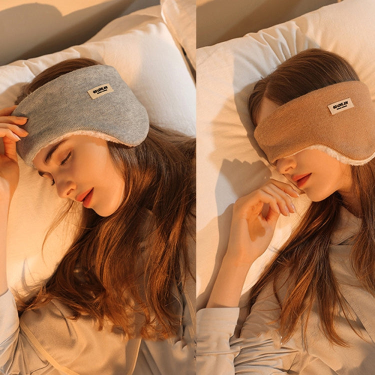 Golovejoy Winter Warm Soundproof Earmuffs + Earplugs Set Sleep Eye Mask(Gray) - Eye Masks by buy2fix | Online Shopping UK | buy2fix
