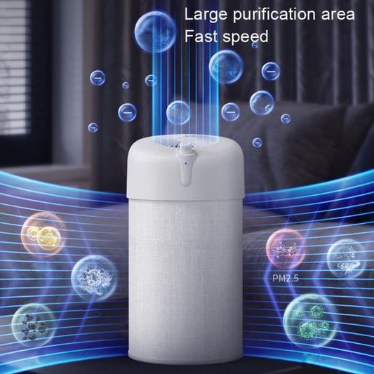 NBO-KJ290 Ultraviolet Air Purifier Desktop HEPA Air Disinfection Machine, US Plug(White) by buy2fix