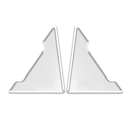 1pair/2pcs Car Door Corner Bumper Stickers Scuff Protection Stickers(Transparent) by buy2fix