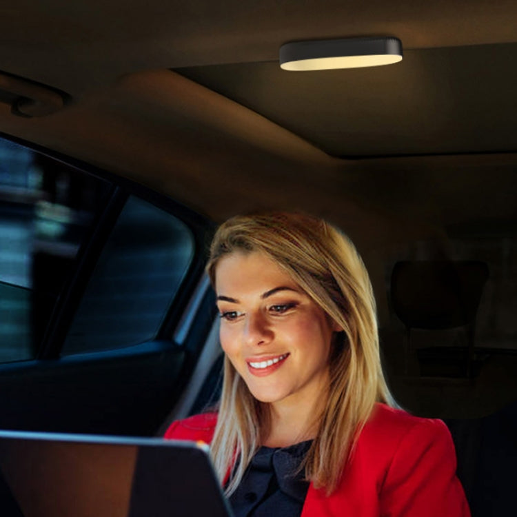 Car Strong Magnetic Dome Light USB Rechargeable Lighting LED Light, Color: Reading Light by buy2fix