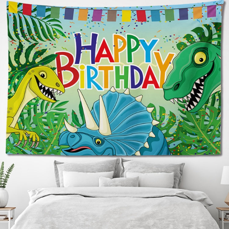 Happy Birthday Photo Backdrop Party Decoration Tapestry, Size: 200x150cm(GT56-3) by buy2fix
