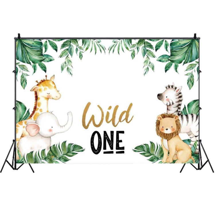 MDN08226 1.5m x 1m Animal Forest Cartoon Birthday Party Banquet Decoration Photo Background Cloth - Birthday Party by buy2fix | Online Shopping UK | buy2fix