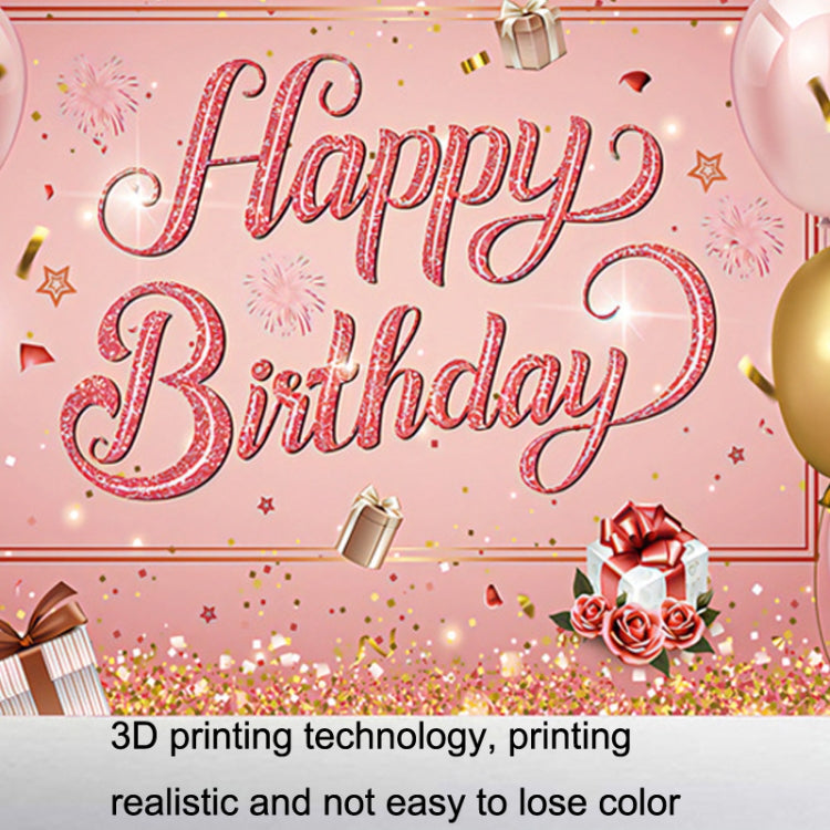 1.5m x 2.1m Children Birthday Party Venue Layout 3D Digital Studio Photography Background - Birthday Party by buy2fix | Online Shopping UK | buy2fix