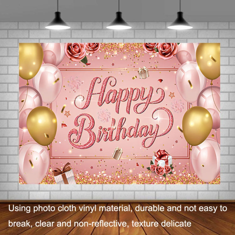 1.5m x 2.1m Children Birthday Party Venue Layout 3D Digital Studio Photography Background - Birthday Party by buy2fix | Online Shopping UK | buy2fix