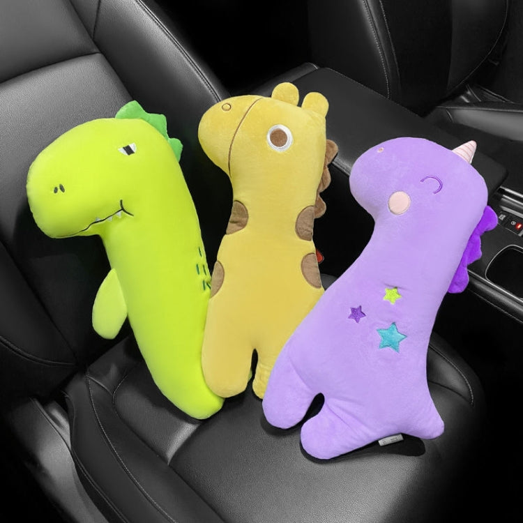 Car Seat Belt Pillow Shoulder Cover Cartoon Insurance Belt(Purple) - Seat Belts & Padding by buy2fix | Online Shopping UK | buy2fix