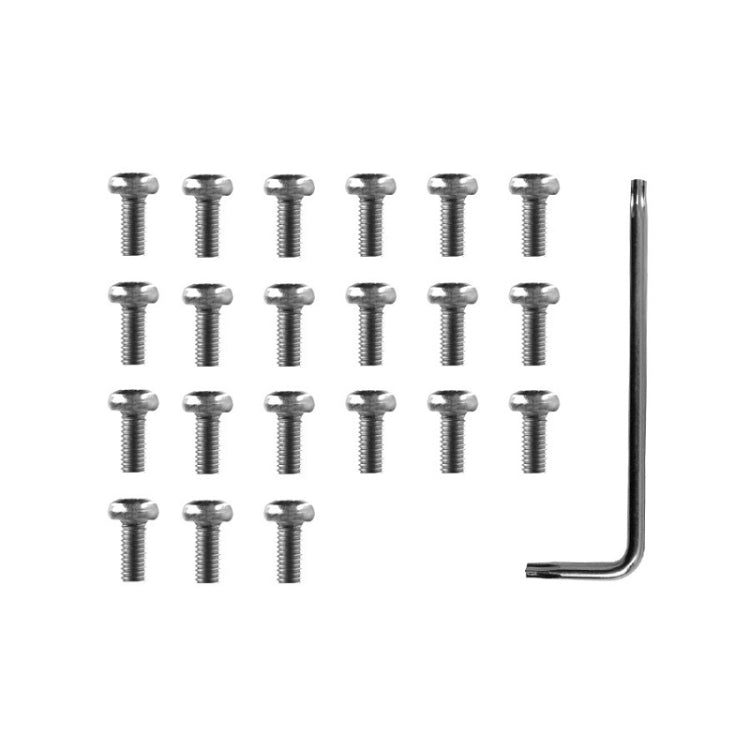 21pcs/set For Xiaomi Mijia M365 Pro Battery Compartment Screws(White) - Accessories & Parts by buy2fix | Online Shopping UK | buy2fix
