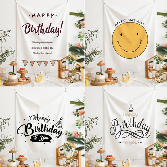 GT282 Birthday Background Cloth Party Scene Arranges Children Photos, Size: 150x200cm Velvet Cloth(9) by buy2fix