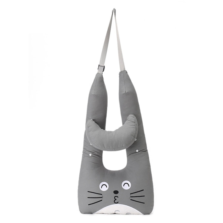8146 Cartoon Adjustable Car Children Sleep Safety Belt U-shaped Neck Pillow(Gray Totoro) - Seat Belts & Padding by buy2fix | Online Shopping UK | buy2fix