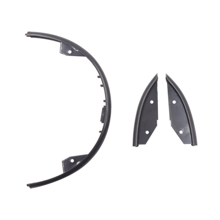 For Xiaomi Mijia M365 Side Protection Cover + Front Rear Bumper(Black) - Accessories & Parts by buy2fix | Online Shopping UK | buy2fix