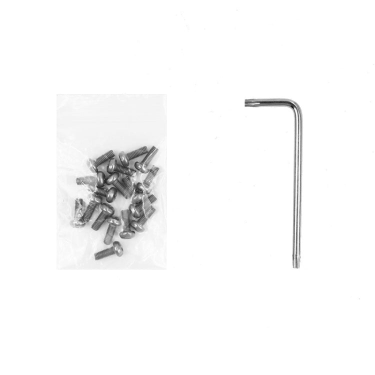 17pcs/set For Xiaomi Mijia M365 Pro Battery Compartment Base Plate Plum Screw(White) - Accessories & Parts by buy2fix | Online Shopping UK | buy2fix