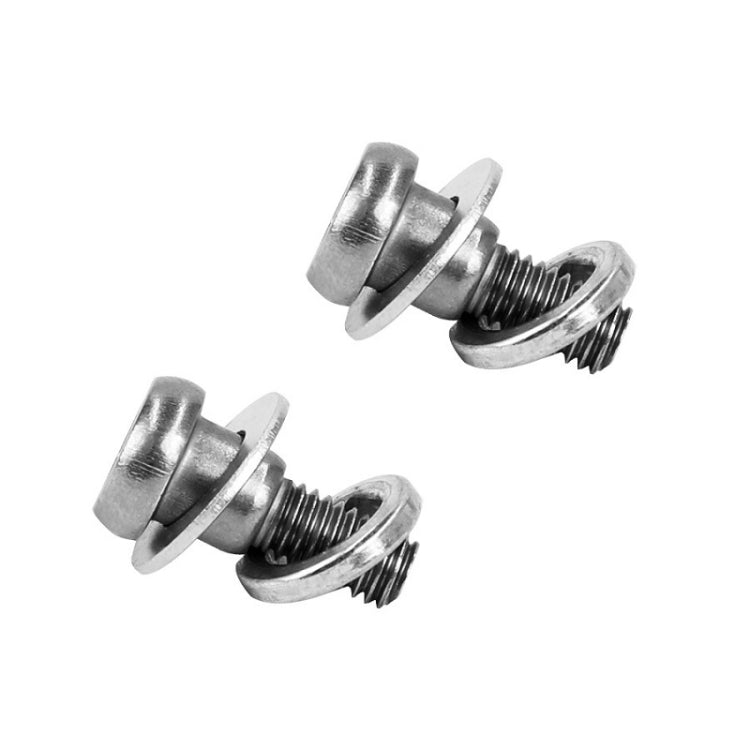 For Xiaomi Mijia M365/PRO 5pcs Scooter Rear Wheel Fixing Screws(White) - Accessories & Parts by buy2fix | Online Shopping UK | buy2fix