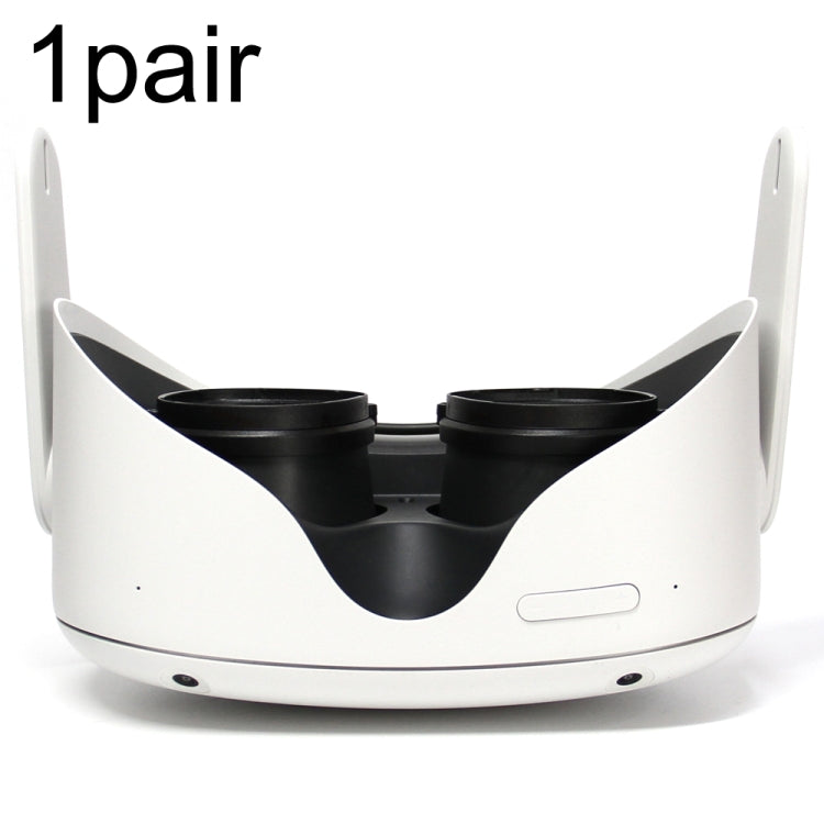 For Oculus Quest / Rifts / Quest 2 1pair VR All-in-one Glasses Frame Magnetic Suction Frame Can Match Myopic Lenses(Black) - VR Accessories by buy2fix | Online Shopping UK | buy2fix