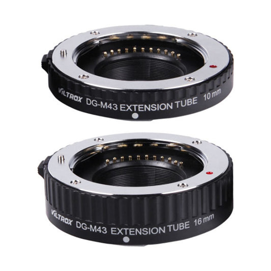 For Panasonic/Olympus VILTROX DG-M43 Camera Automatic Close-Up Ring Macro Ring Set by VILTROX