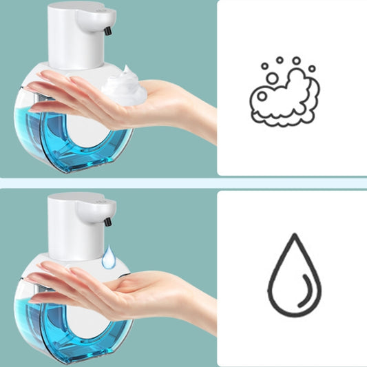 P10 Automatic Induction Detergent Disinfection Home Foam Soap Dispenser, Style: Bubble(White) by buy2fix
