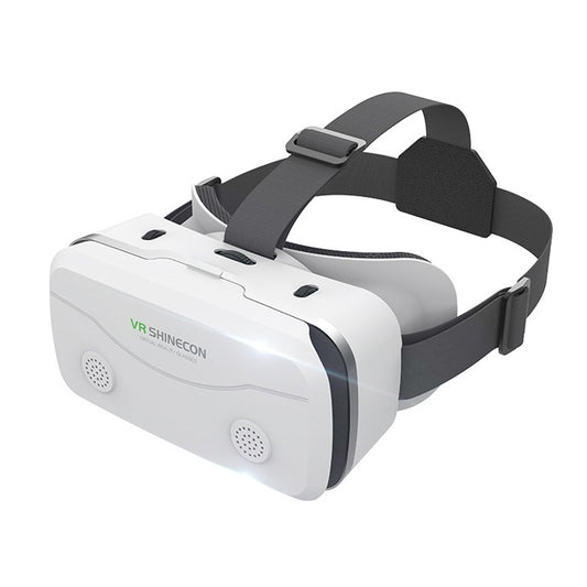 VRSHINECON G15 Helmet Virtual Reality VR Glasses All In One Game Phone 3D Glasses(White) - VR Headset by buy2fix | Online Shopping UK | buy2fix