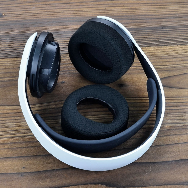 For Sony PS5 Wireless Pulse 3D 2pcs Headphone Replacement Earpads(Football Network) by buy2fix