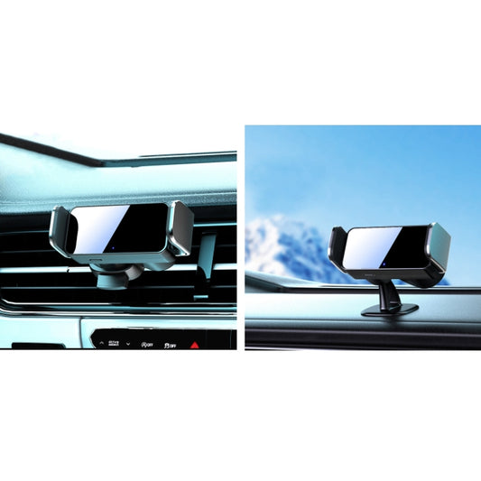 Car Air Outlet Smart Navigation Electric Mobile Phone Holder, Color: 661 Clamping by buy2fix